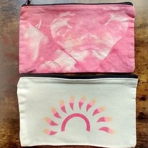 Set of Zipper Bags /Set of 2
